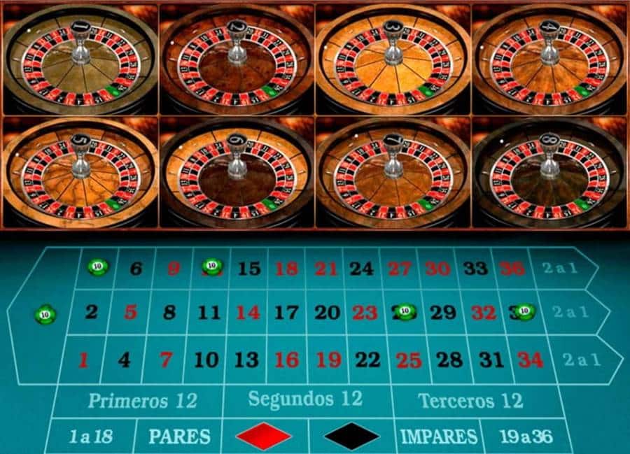 Biến thể Multi Wheel Roulette