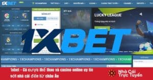 Cá cược thể thao và casino online uy tín với nhà cái đến từ châu Âu